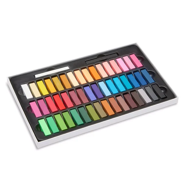 Soft Square Pastels Half Sticks 50 pc