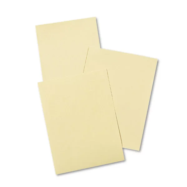 Cream Manila Drawing Paper Economy Weight 40 lb. 9"W x 12"H 500 Sheets